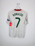 MAILLOT DE FOOTBALL PORTUGAL 2008 EXTÉRIEUR - CRISTIANO RONALDO #7 (S)