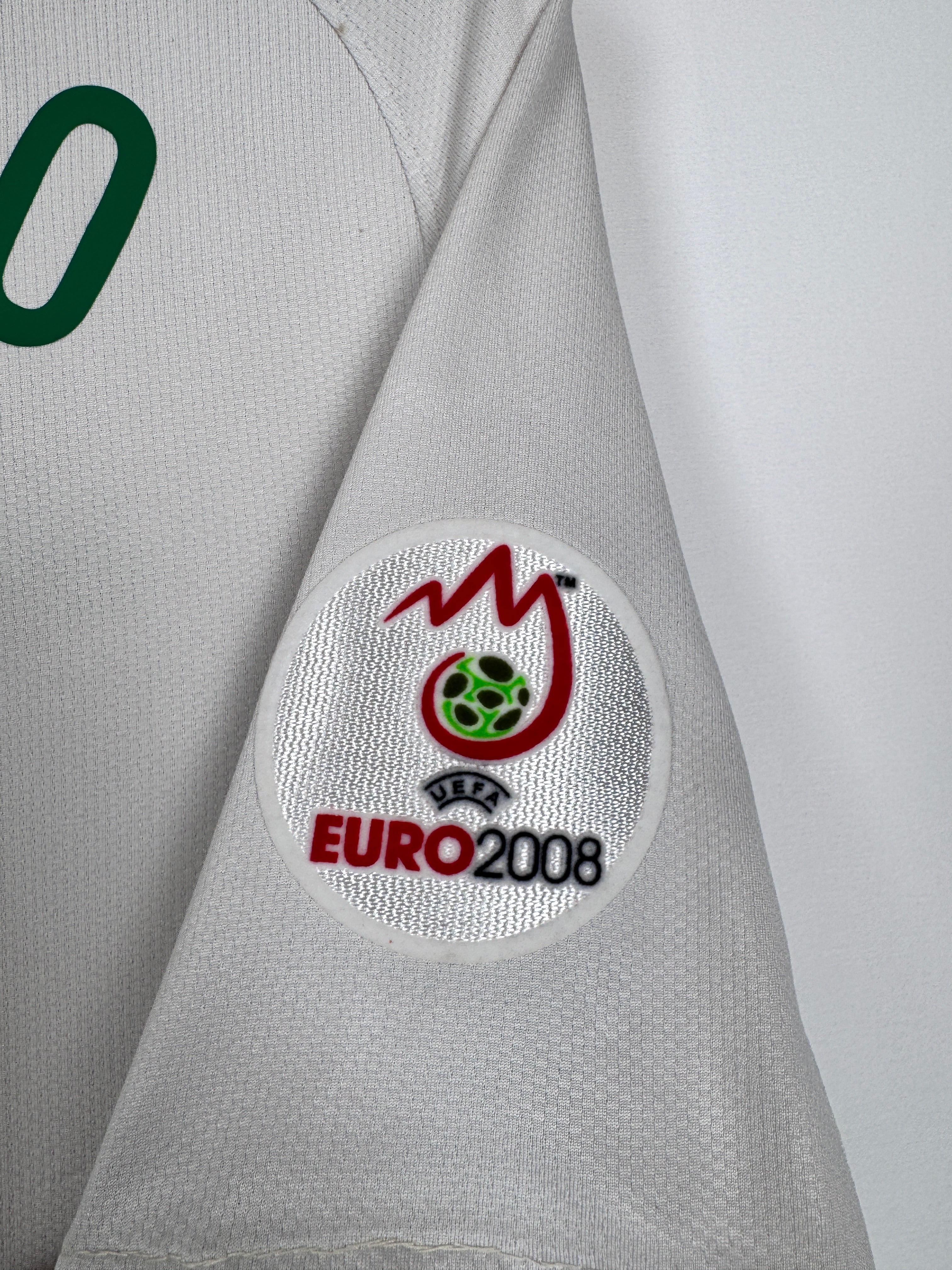 MAILLOT DE FOOTBALL PORTUGAL 2008 EXTÉRIEUR - CRISTIANO RONALDO #7 (S)