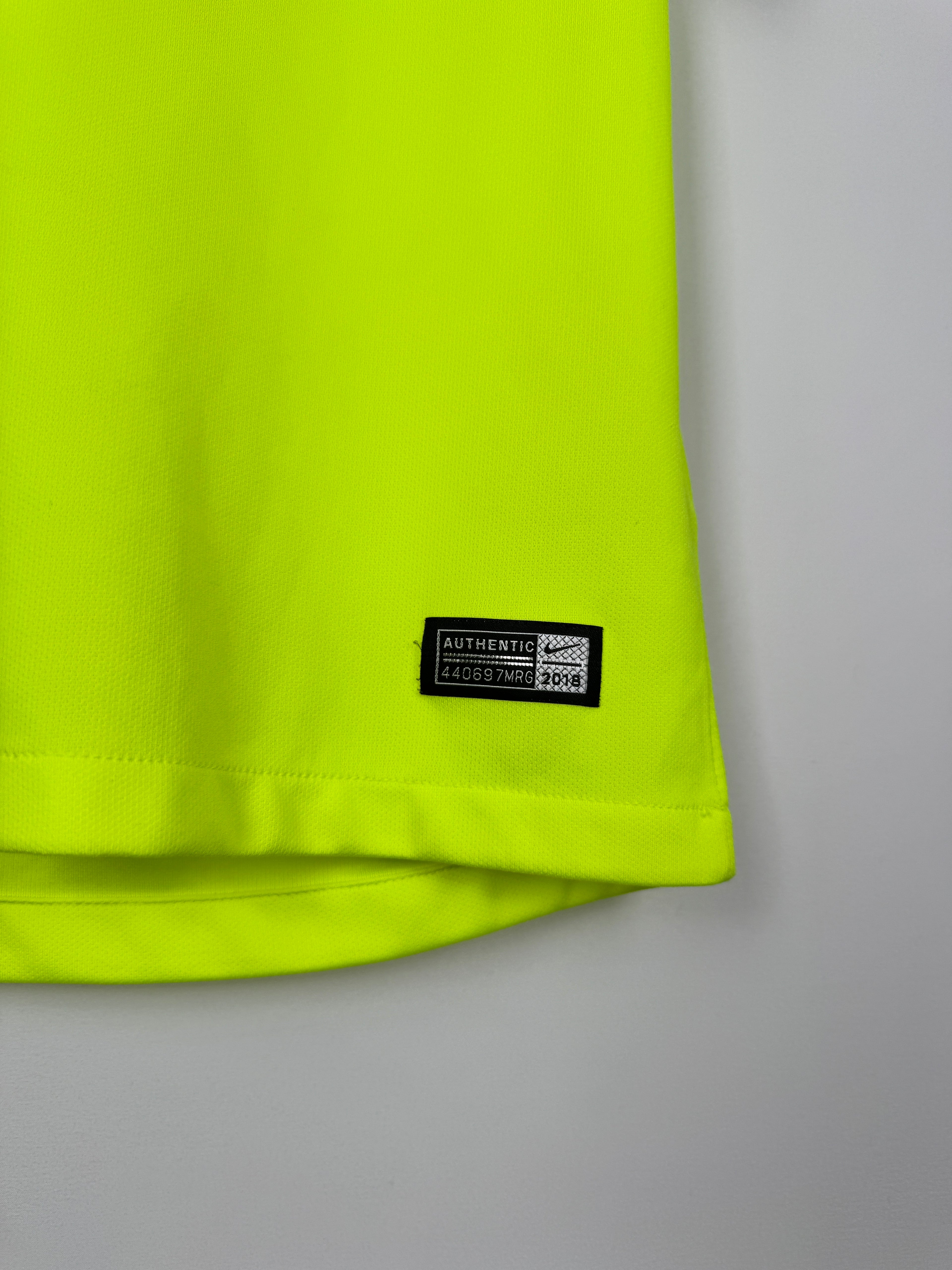 BARCELONA 2018/2019 AWAY FOOTBALL SHIRT - MESSI #10 (S)