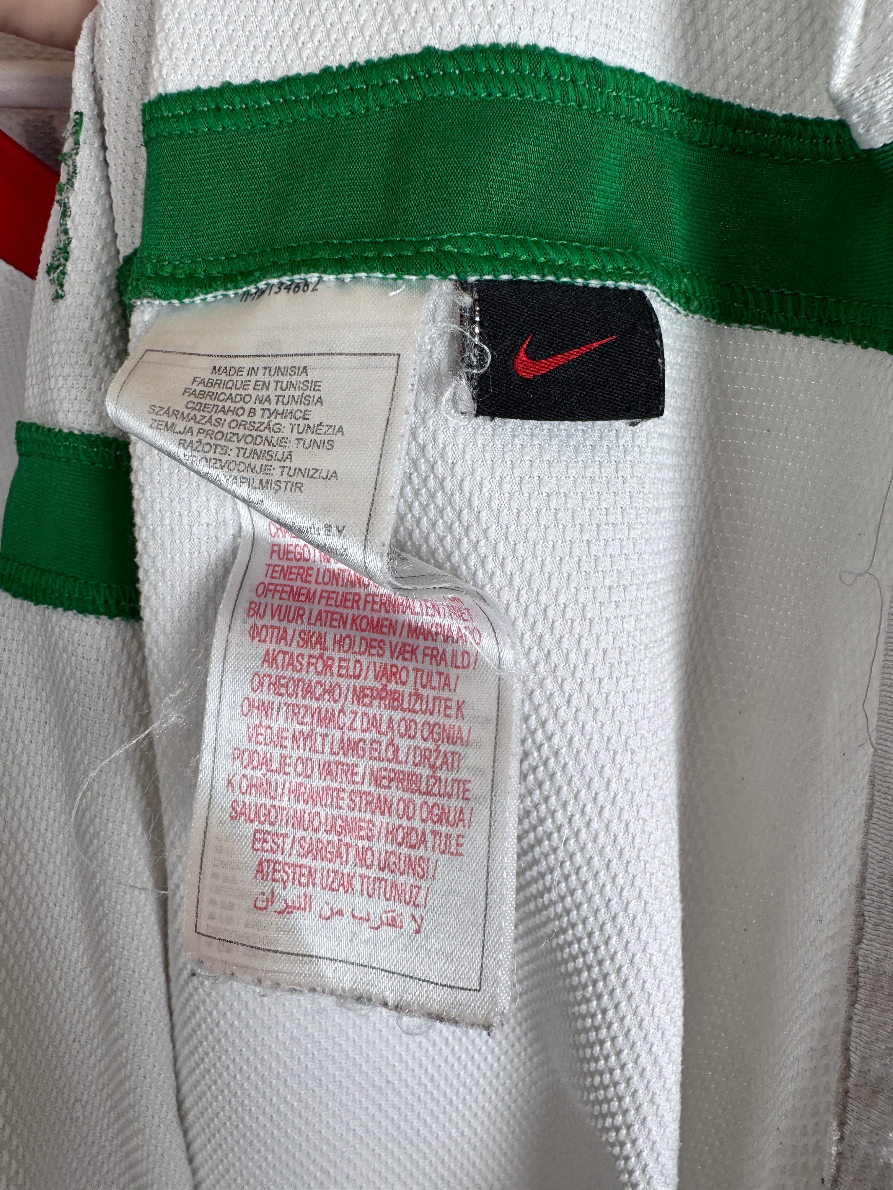 MAILLOT DE FOOTBALL PORTUGAL 2008 EXTÉRIEUR - CRISTIANO RONALDO #7 (S)