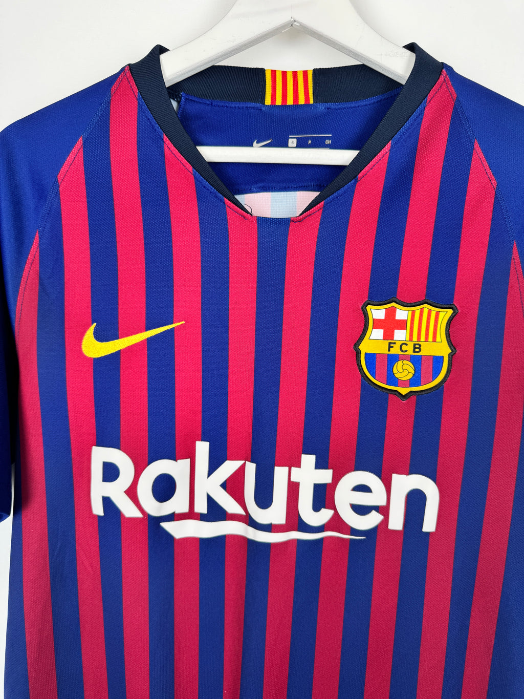 FOOTBALL JERSEY BARCELONA 2018/2019 HOME - MESSI #10 (S)