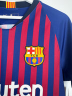 FOOTBALL JERSEY BARCELONA 2018/2019 HOME - MESSI #10 (S)
