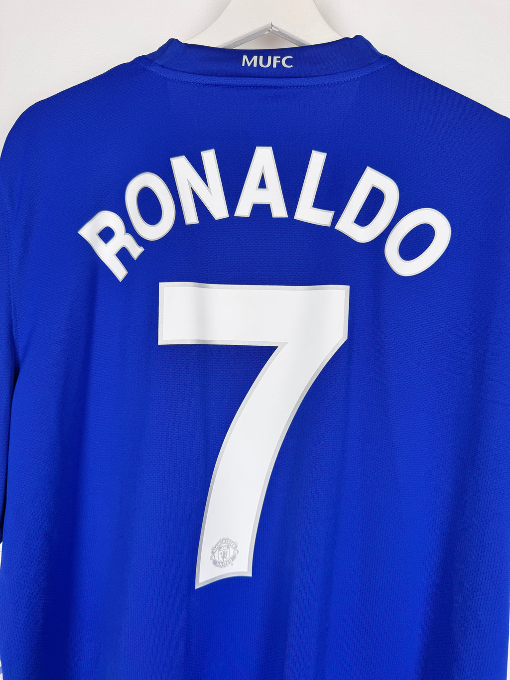 MAILLOT DE FOOTBALL MANCHESTER UNITED 2008/2009 THIRD NEUF AVEC ÉTIQUETTE - CRISTIANO RONALDO #7 (XL)