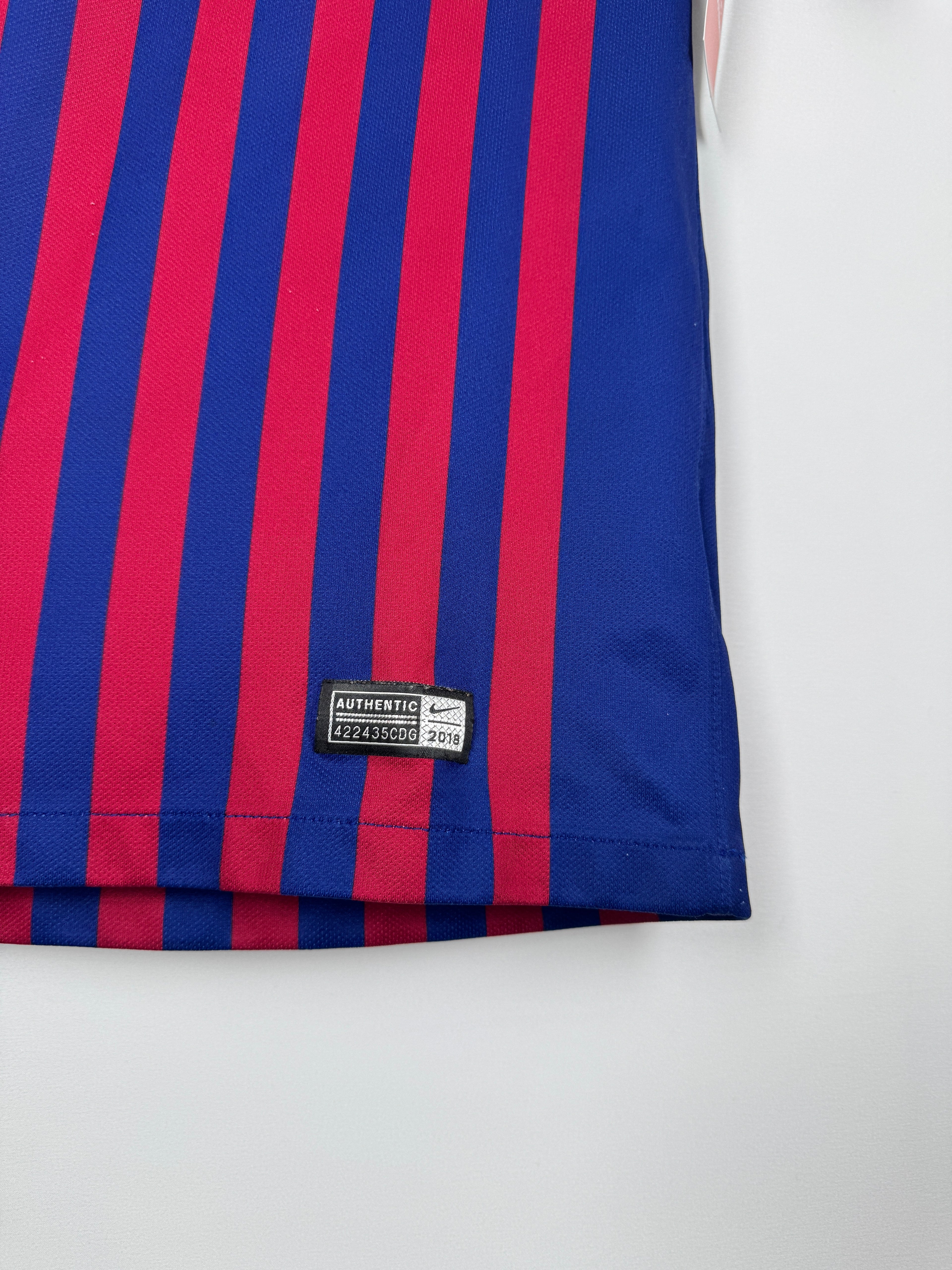FOOTBALL JERSEY BARCELONA 2018/2019 HOME - MESSI #10 (S)