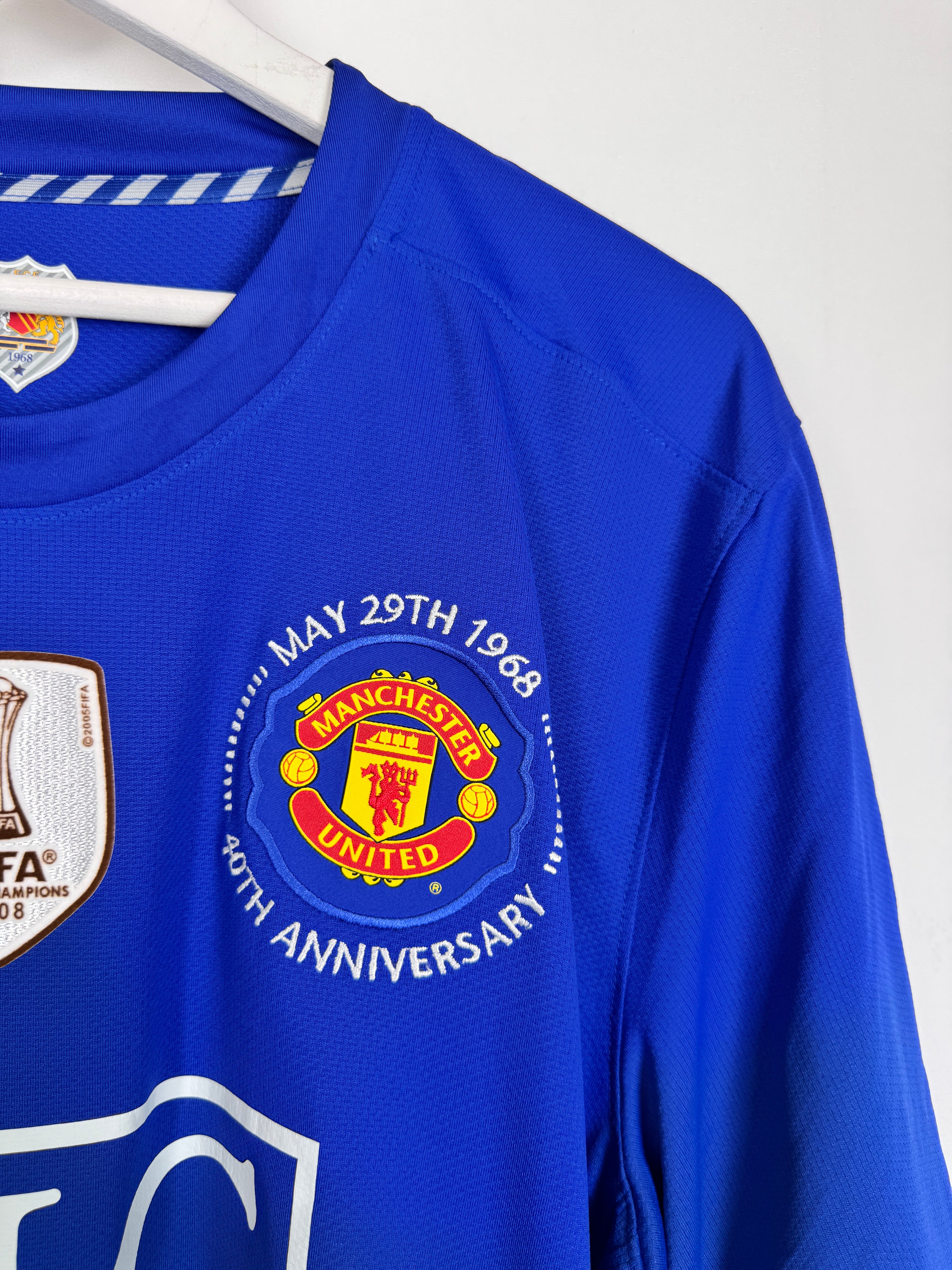 MAILLOT DE FOOTBALL MANCHESTER UNITED 2008/2009 THIRD NEUF AVEC ÉTIQUETTE - CRISTIANO RONALDO #7 (XL)