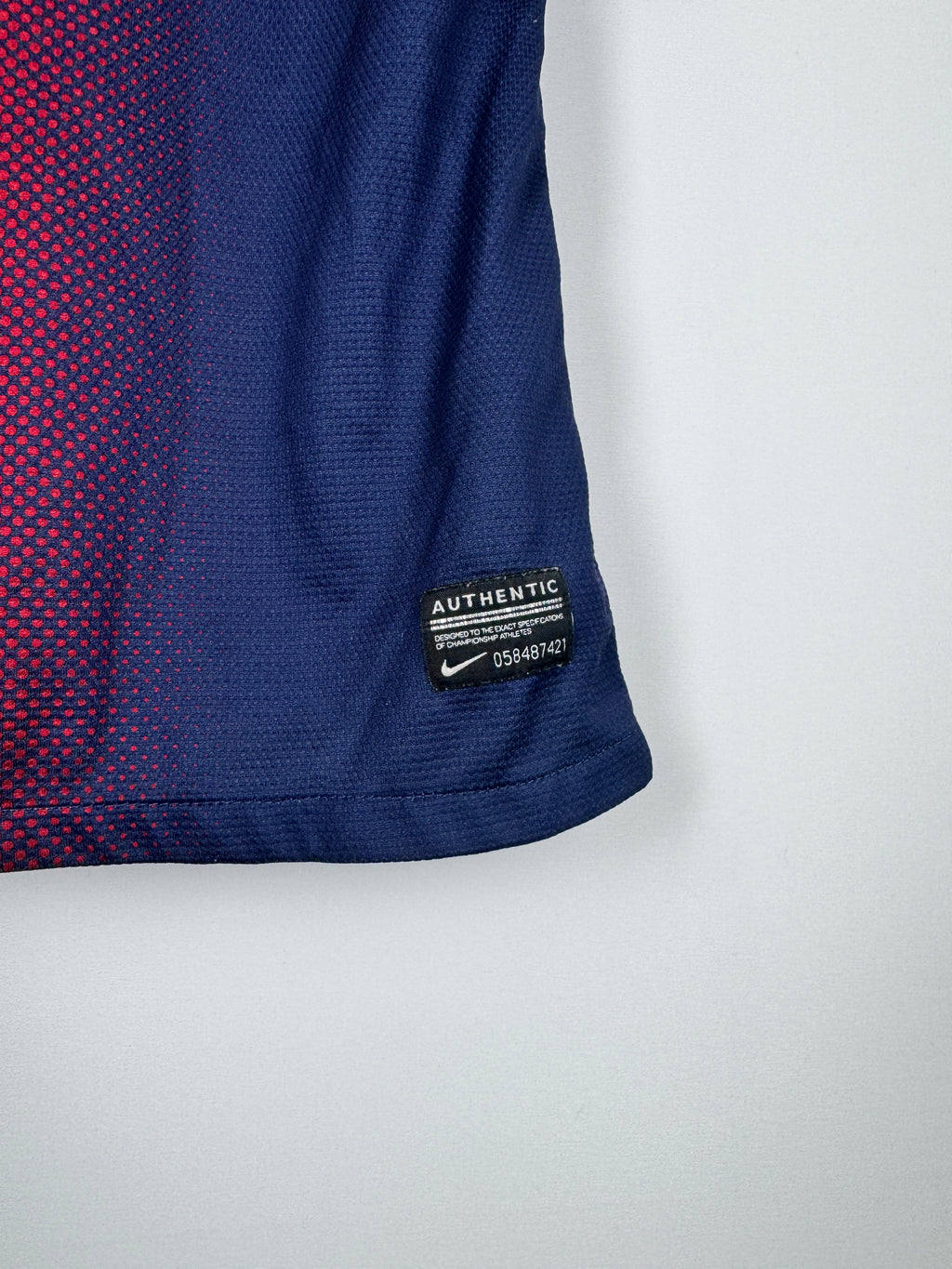 BARCELONA 2012/2013 HOME FOOTBALL JERSEY (S/36 WOMEN'S CUT)