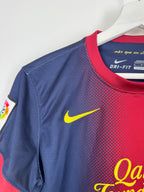 BARCELONA 2012/2013 HOME FOOTBALL JERSEY (S/36 WOMEN'S CUT)