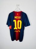 FOOTBALL JERSEY BARCELONA 2012/2013 HOME - MESSI #10 (L)