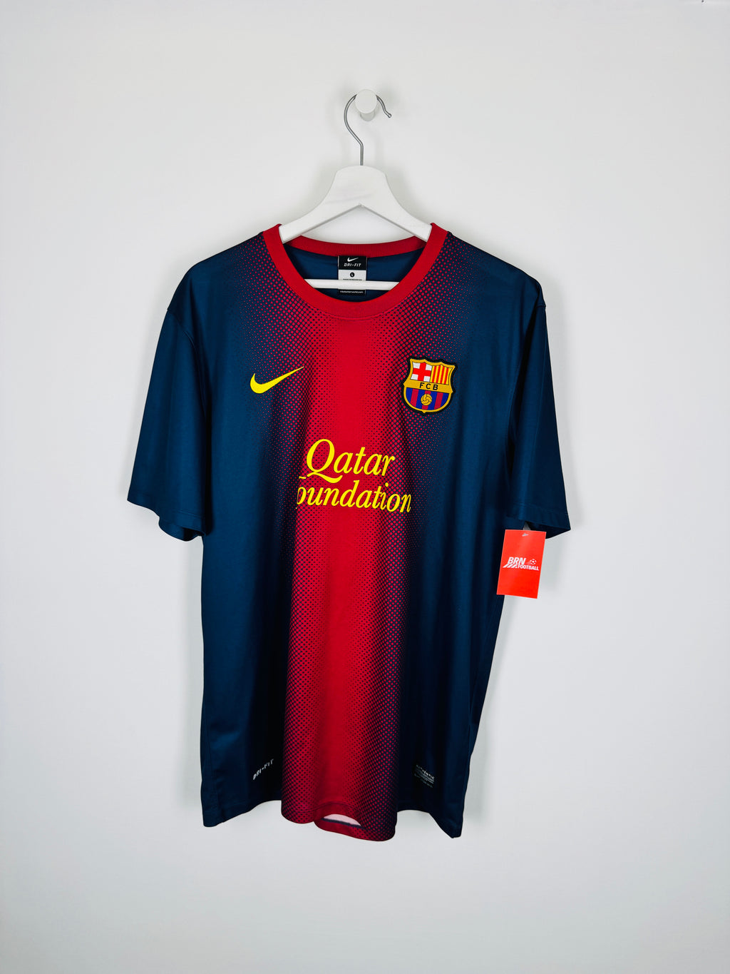 FOOTBALL JERSEY BARCELONA 2012/2013 HOME - MESSI #10 (L)
