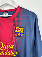 FOOTBALL JERSEY BARCELONA 2012/2013 HOME - MESSI #10 (L)