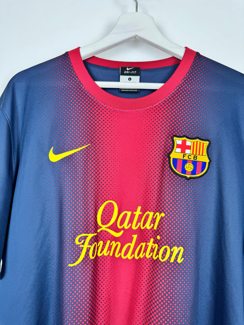 FOOTBALL JERSEY BARCELONA 2012/2013 HOME - MESSI #10 (L)
