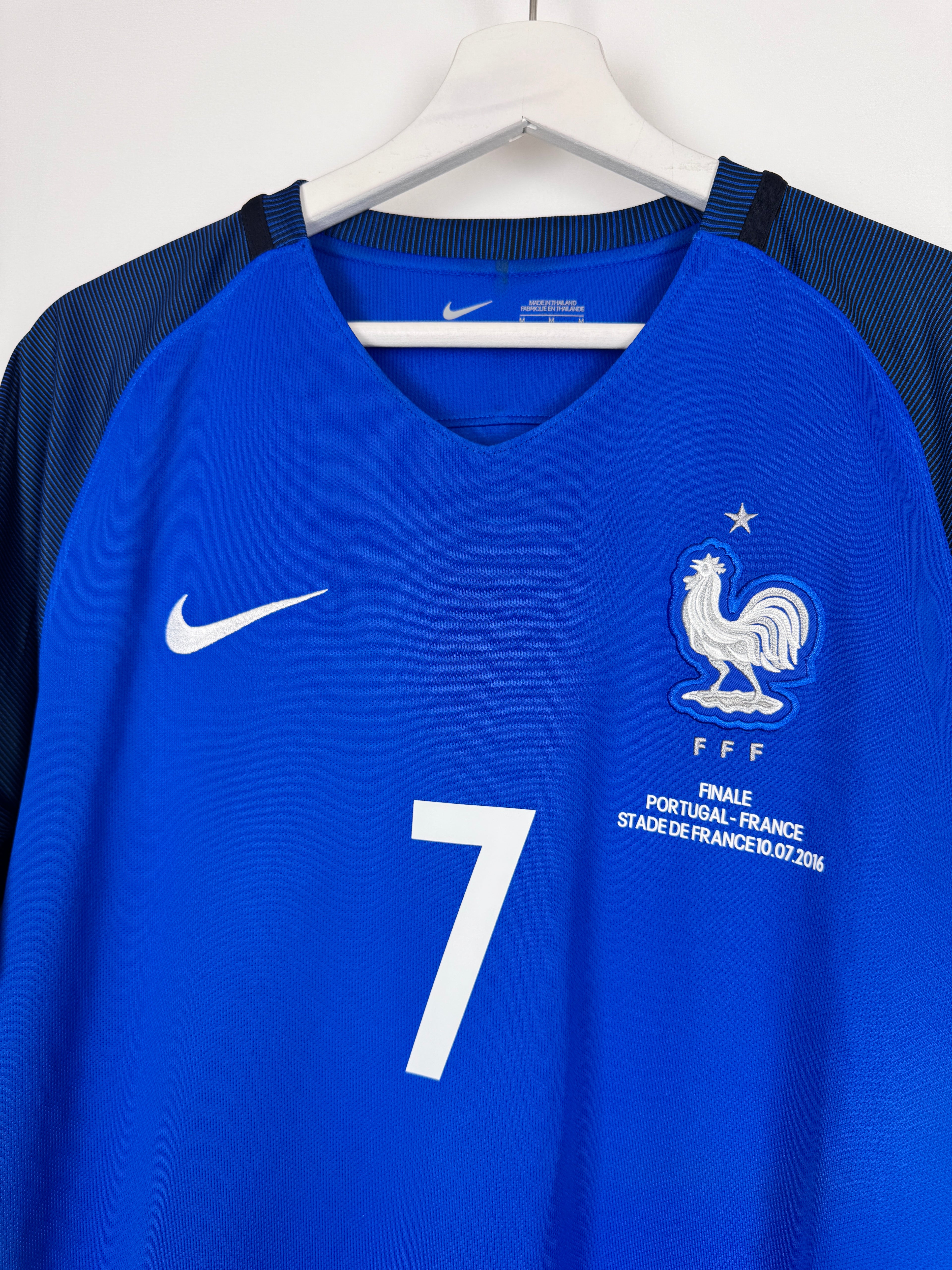 MAILLOT DE FOOTBALL ÉQUIPE DE FRANCE 2016 DOMICILE - ANTOINE GRIEZMANN #7 (M)