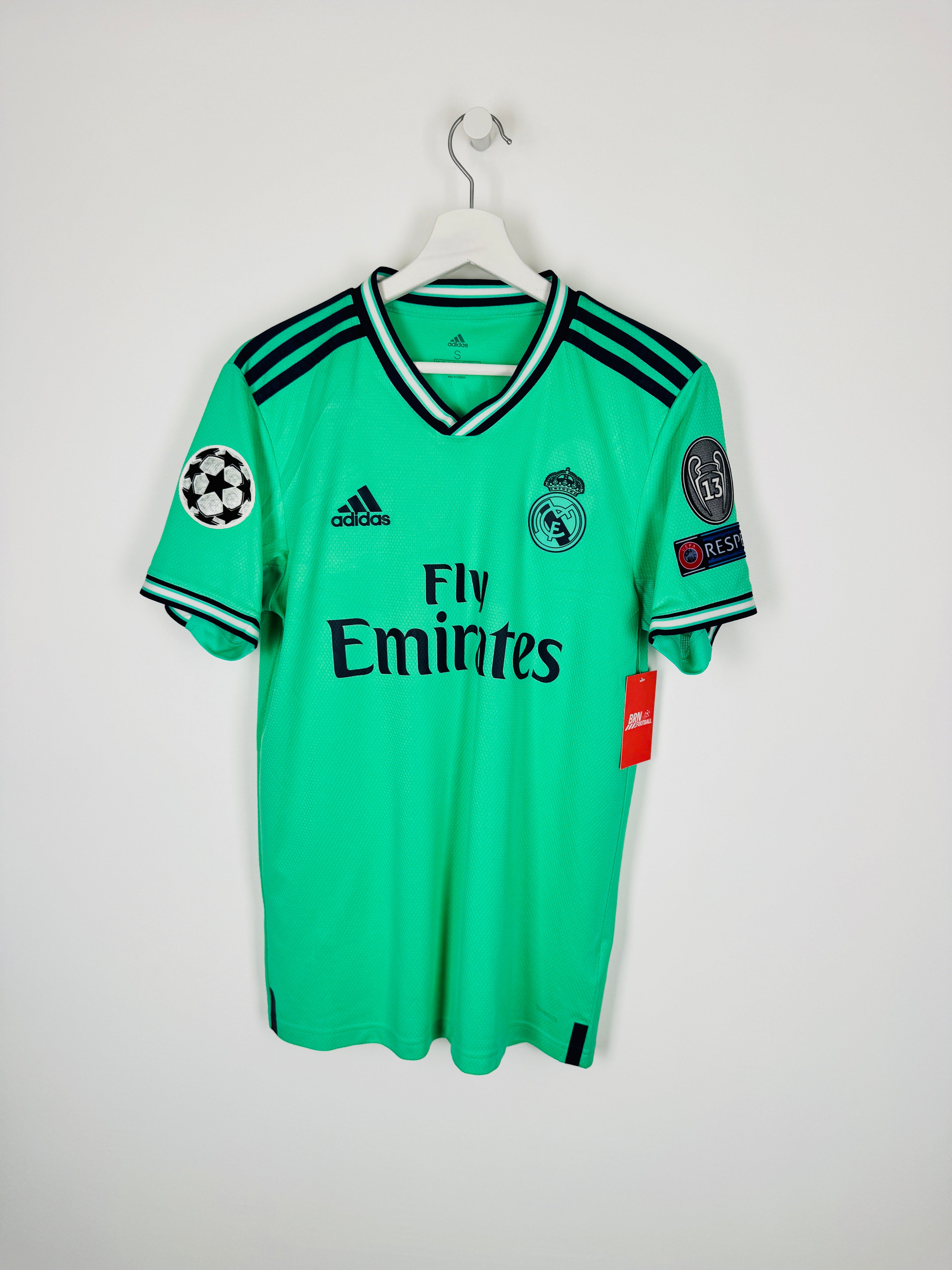 REAL MADRID 2019/2020 THIRD FOOTBALL JERSEY - BENZEMA #9 (S)