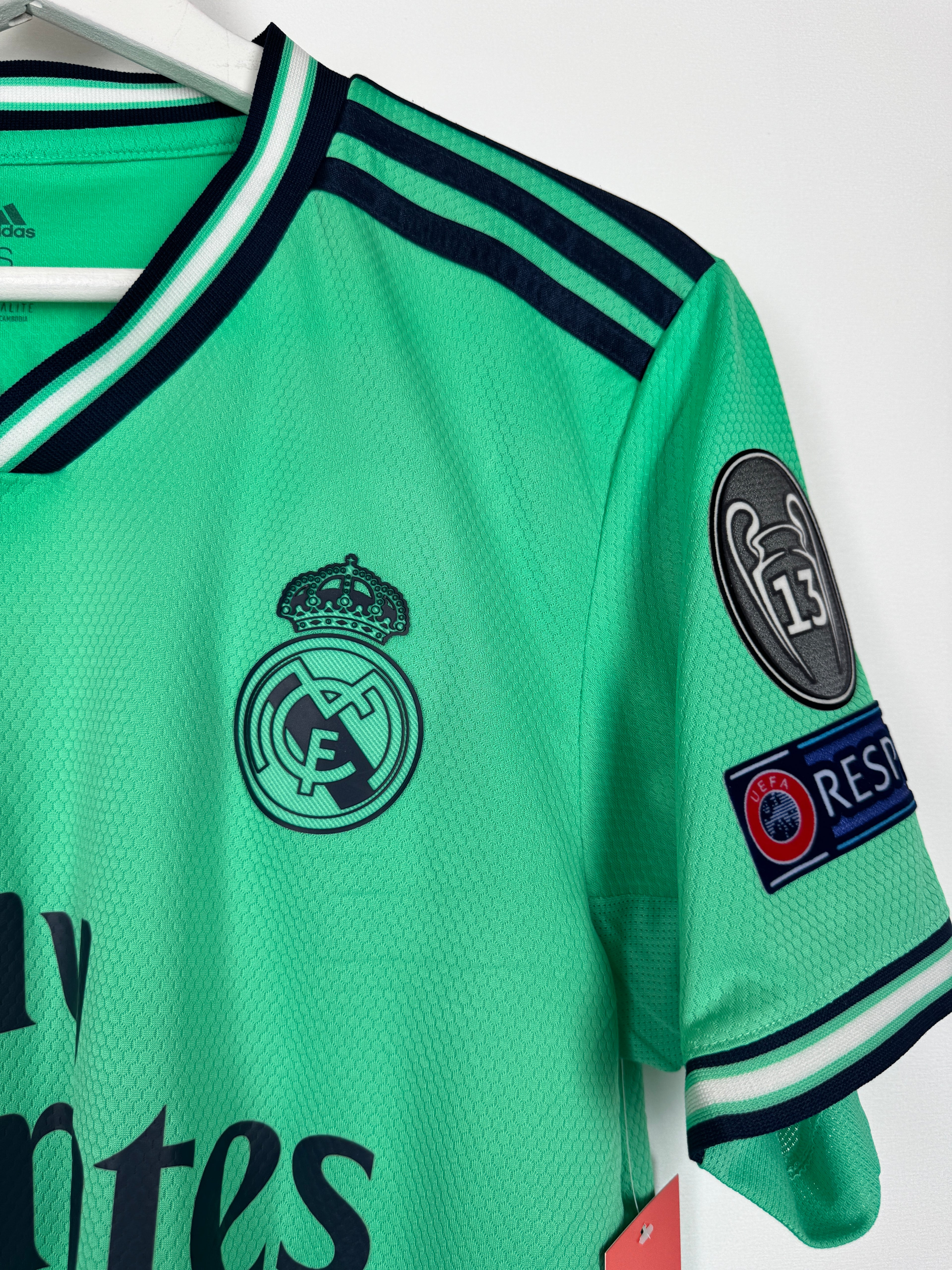 REAL MADRID 2019/2020 THIRD FOOTBALL JERSEY - BENZEMA #9 (S)