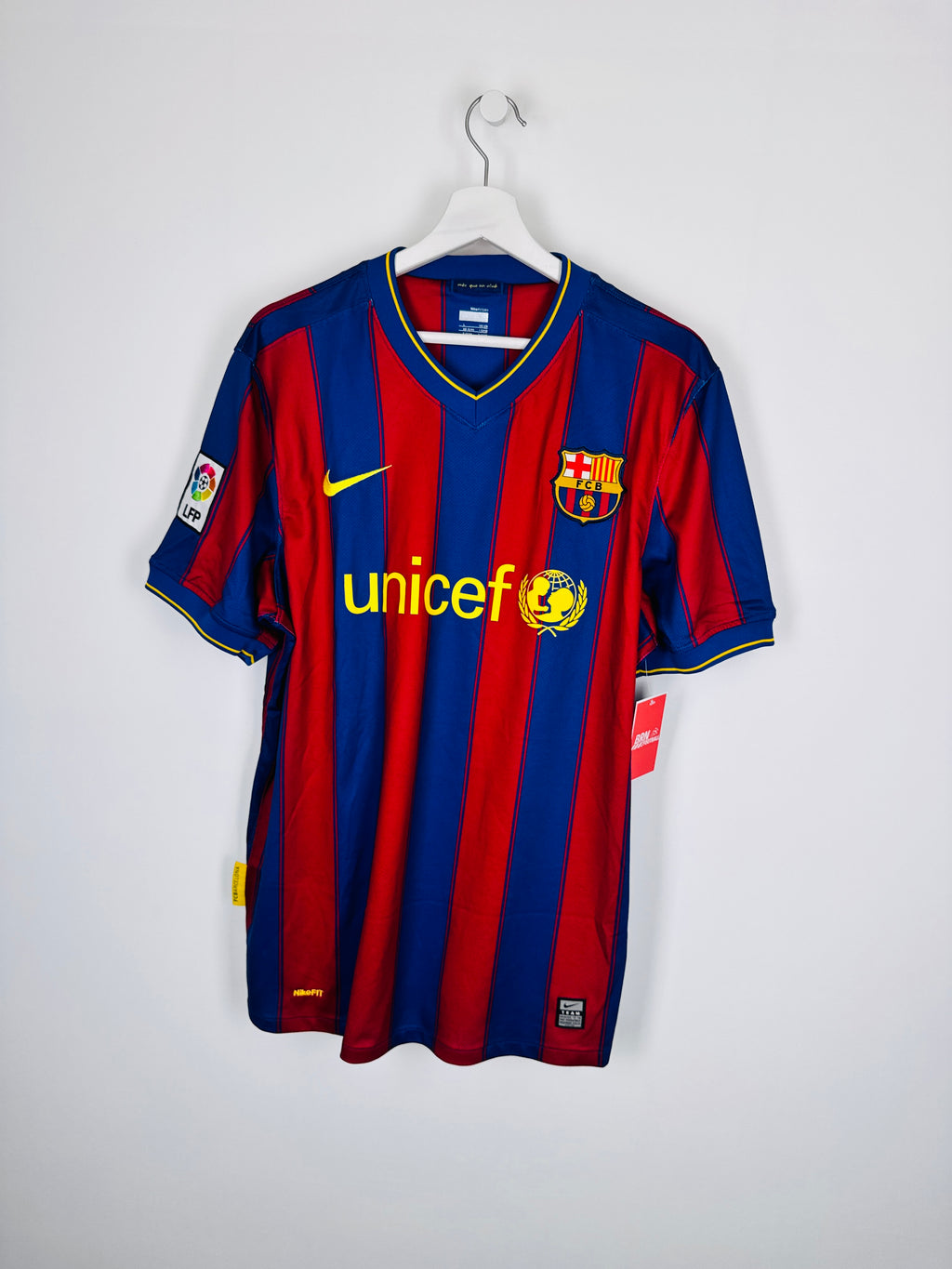 MAILLOT DE FOOTBALL BARCELONE 2009/2010 DOMICILE - ZLATAN IBRAHIMOVIC #9 (L)