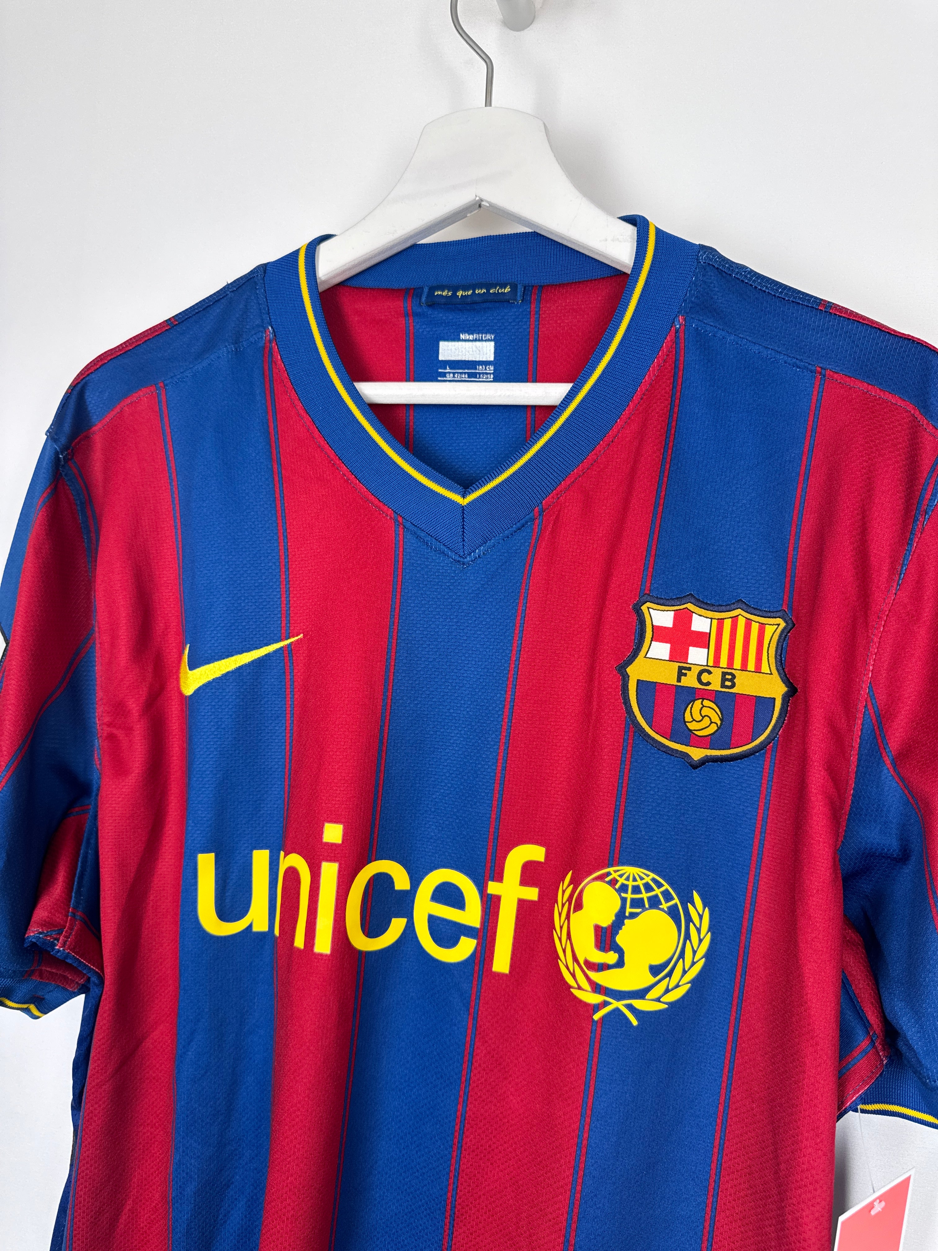 MAILLOT DE FOOTBALL BARCELONE 2009/2010 DOMICILE - ZLATAN IBRAHIMOVIC #9 (L)