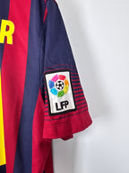 MAILLOT DE FOOTBALL BARCELONE 2013/2014 DOMICILE - NEYMAR JR #11 (L)