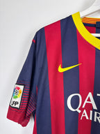 MAILLOT DE FOOTBALL BARCELONE 2013/2014 DOMICILE - NEYMAR JR #11 (L)