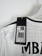 REAL MADRID 2024/2025 HOME FOOTBALL JERSEY NEW - MBAPPE #9 (M)