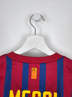 MAILLOT DE FOOTBALL BARCELONE 2011/2012 DOMICILE - LEO MESSI #10 (S)