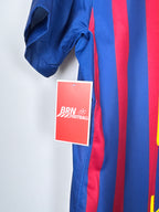 MAILLOT DE FOOTBALL BARCELONE 2011/2012 DOMICILE - LEO MESSI #10 (S)