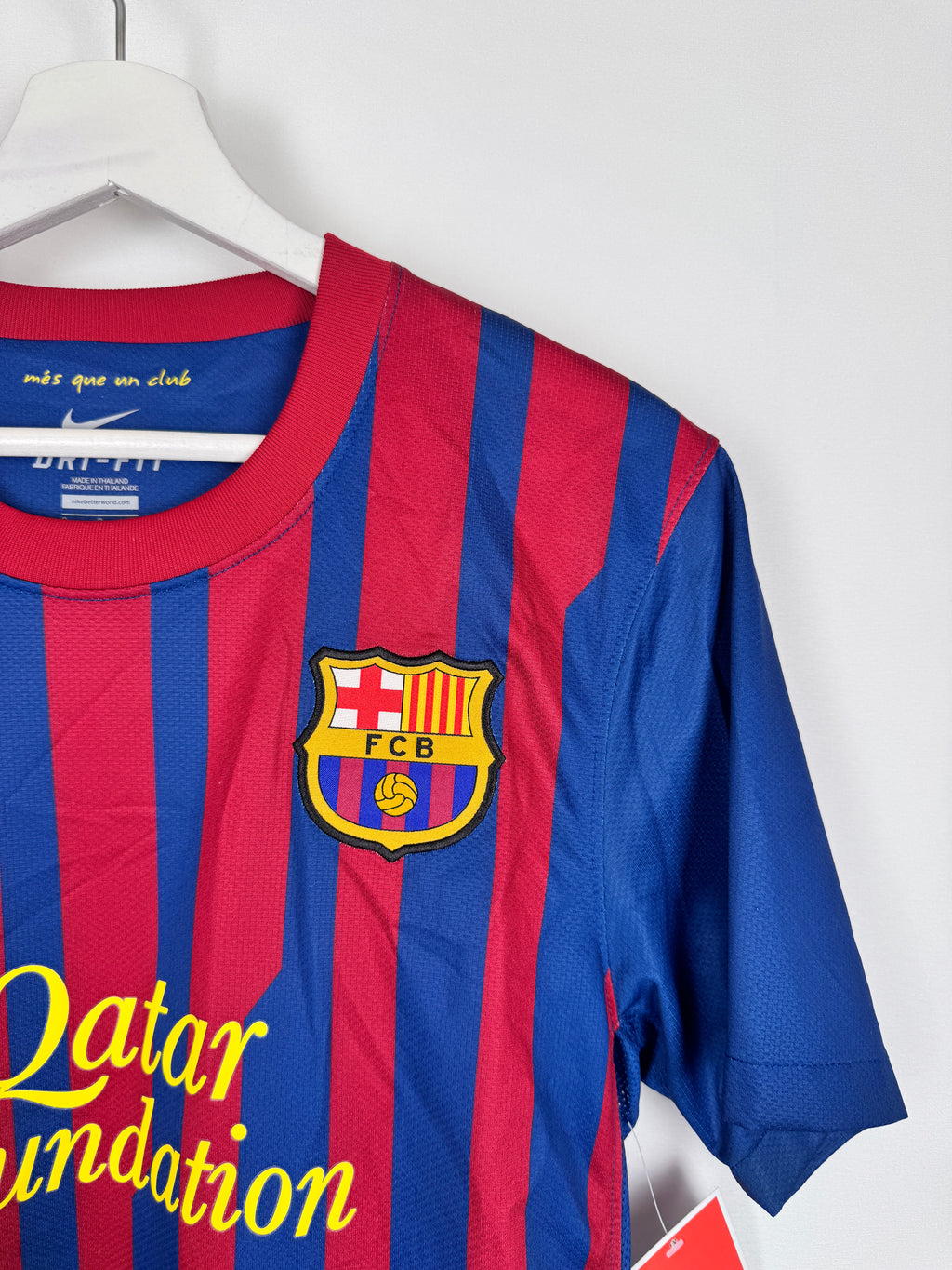 MAILLOT DE FOOTBALL BARCELONE 2011/2012 DOMICILE - LEO MESSI #10 (S)