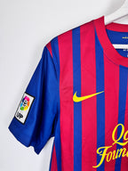 MAILLOT DE FOOTBALL BARCELONE 2011/2012 DOMICILE - LEO MESSI #10 (S)