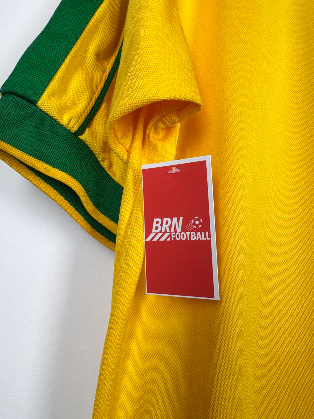 MAILLOT DE FOOTBALL BRÉSIL 1998 DOMICILE - RONALDO NAZARIO #9 (XL)