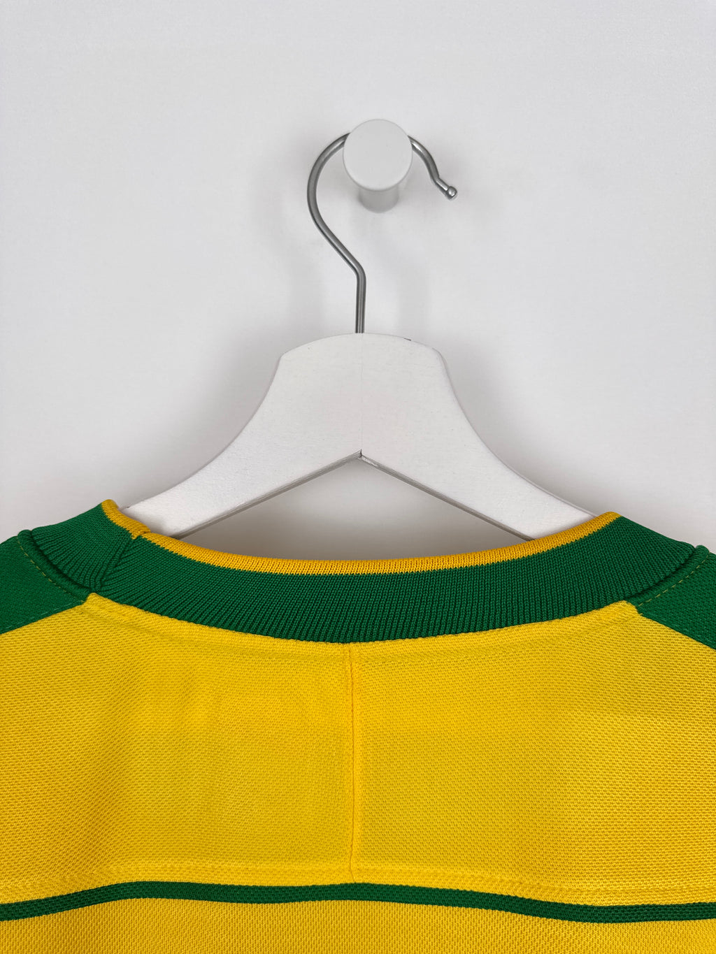 MAILLOT DE FOOTBALL BRÉSIL 1998 DOMICILE - RONALDO NAZARIO #9 (XL)