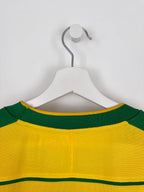 MAILLOT DE FOOTBALL BRÉSIL 1998 DOMICILE - RONALDO NAZARIO #9 (XL)