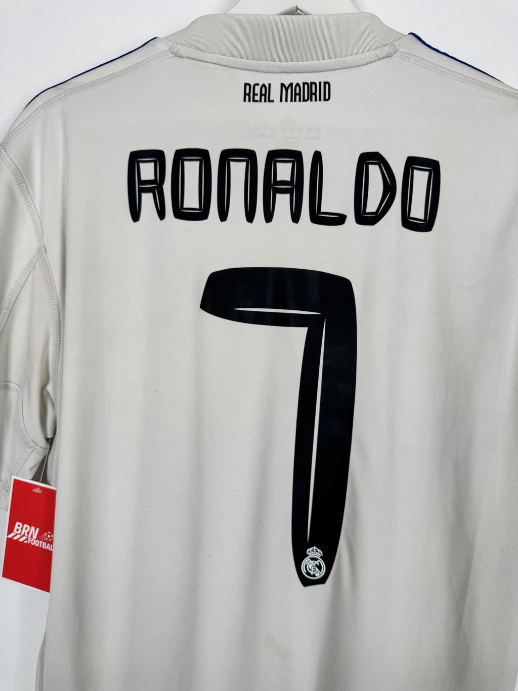 REAL MADRID FOOTBALL SHIRT 2010/2011 HOME - RONALDO #7 (M)