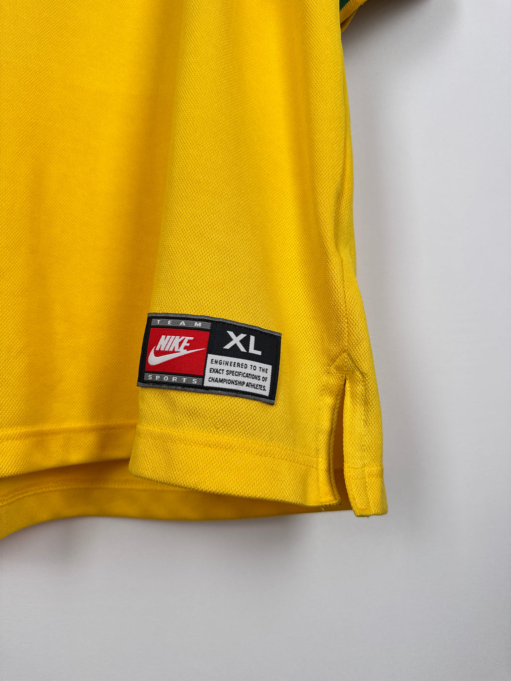 MAILLOT DE FOOTBALL BRÉSIL 1998 DOMICILE - RONALDO NAZARIO #9 (XL)
