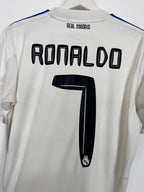 REAL MADRID 2010/2011 HOME FOOTBALL SHIRT - RONALDO #7 (S)