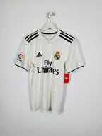 REAL MADRID 2018/2019 HOME FOOTBALL JERSEY - MODRIC #10 (S)
