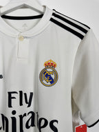 REAL MADRID 2018/2019 HOME FOOTBALL JERSEY - MODRIC #10 (S)