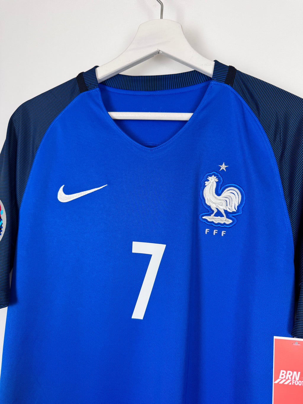 MAILLOT DE FOOTBALL ÉQUIPE DE FRANCE 2016 DOMICILE - ANTOINE GRIEZMANN #7 (M)