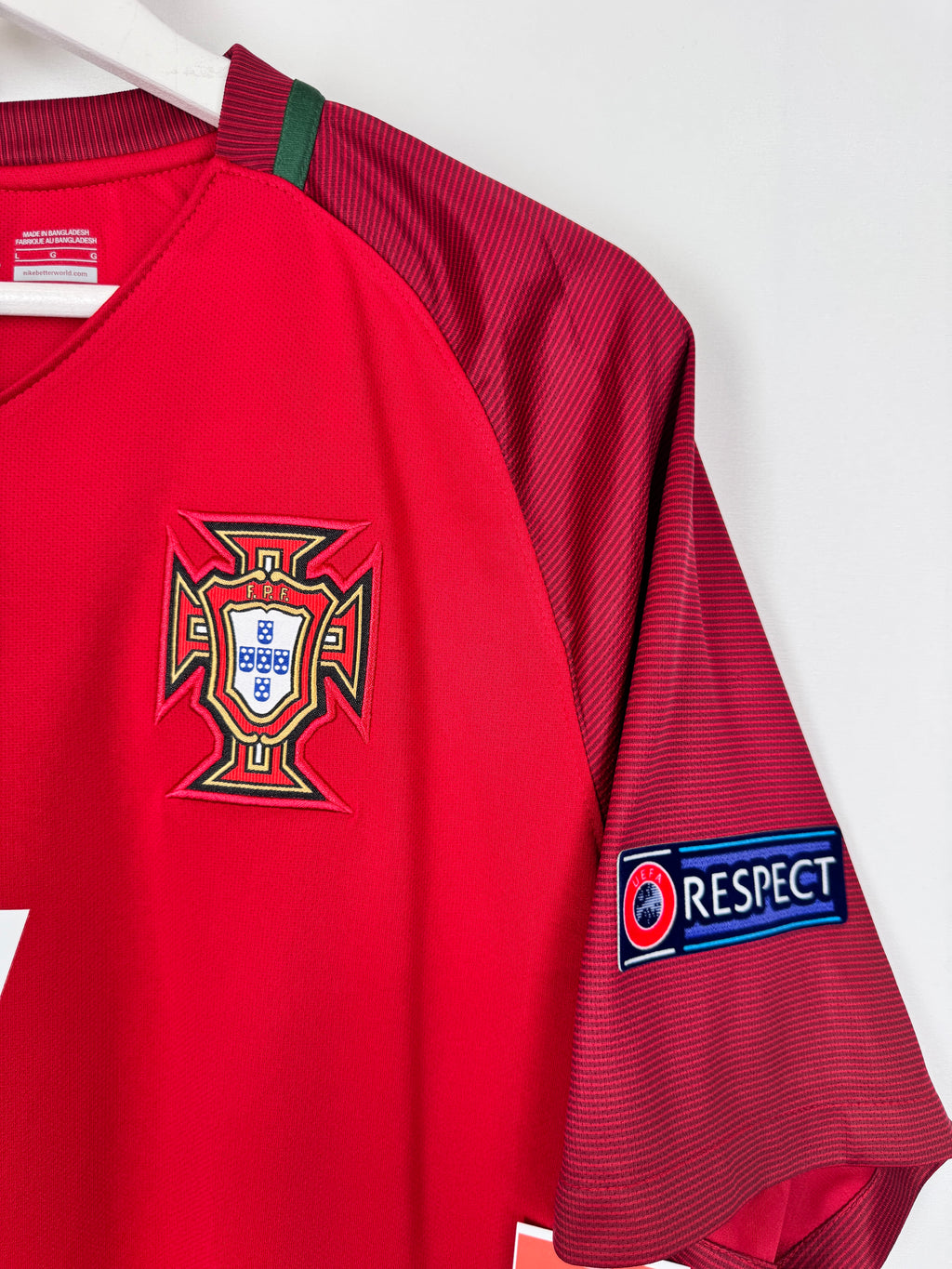 MAILLOT DE FOOTBALL PORTUGAL 2016 DOMICILE - CRISTIANO RONALDO #7 (L)