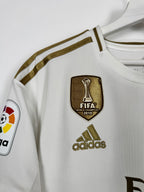 REAL MADRID 2019/2020 HOME FOOTBALL JERSEY - BENZEMA #9 (S)