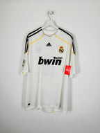 REAL MADRID FOOTBALL JERSEY 2009/2010 HOME - RONALDO #9 (XXL)