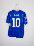 MAILLOT DE FOOTBALL ITALIE 2010 DOMICILE - TOTTI #10 (L)