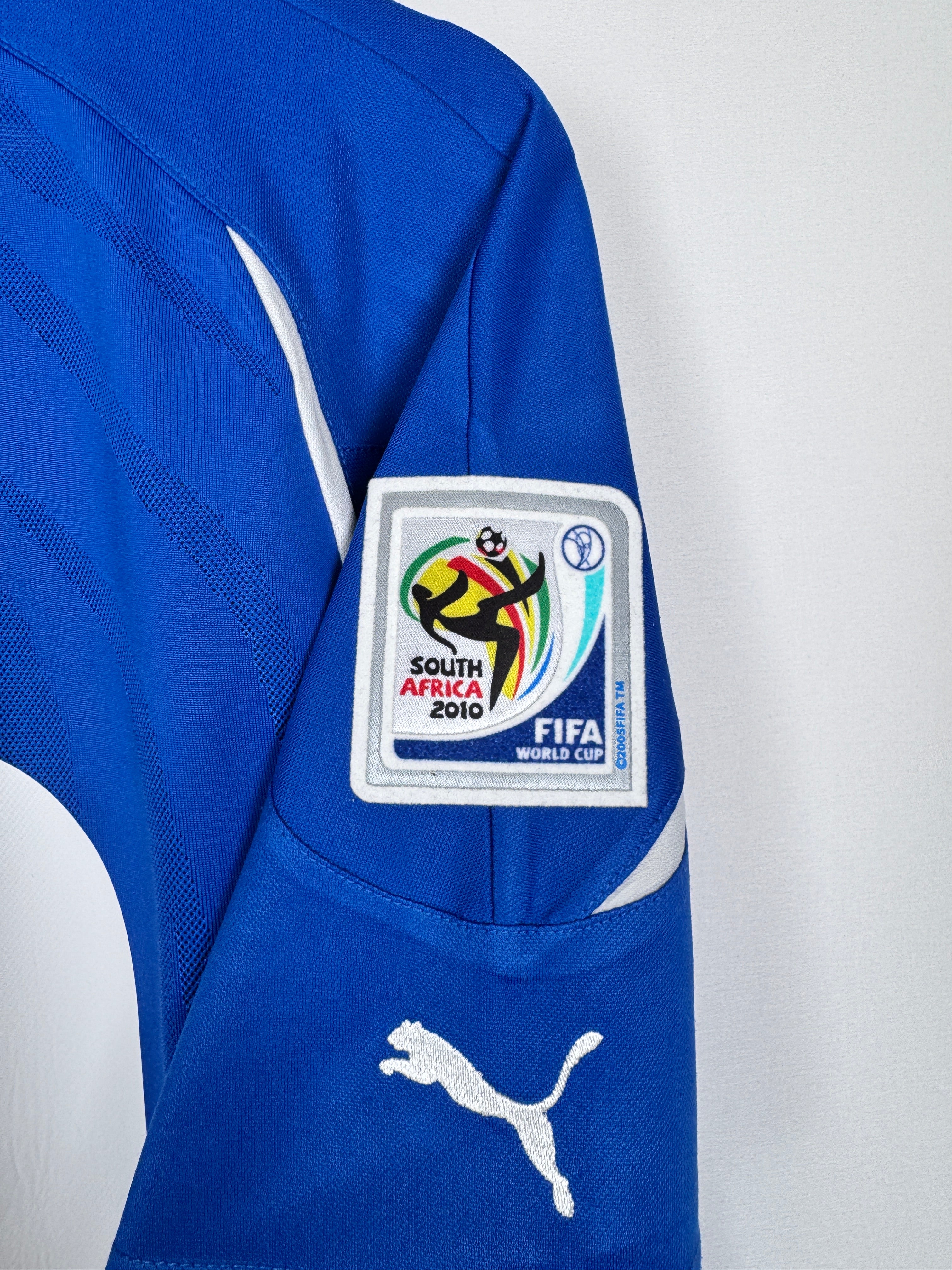MAILLOT DE FOOTBALL ITALIE 2010 DOMICILE - TOTTI #10 (L)
