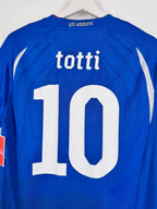 MAILLOT DE FOOTBALL ITALIE 2010 DOMICILE - TOTTI #10 (L)