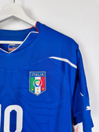 MAILLOT DE FOOTBALL ITALIE 2010 DOMICILE - TOTTI #10 (L)
