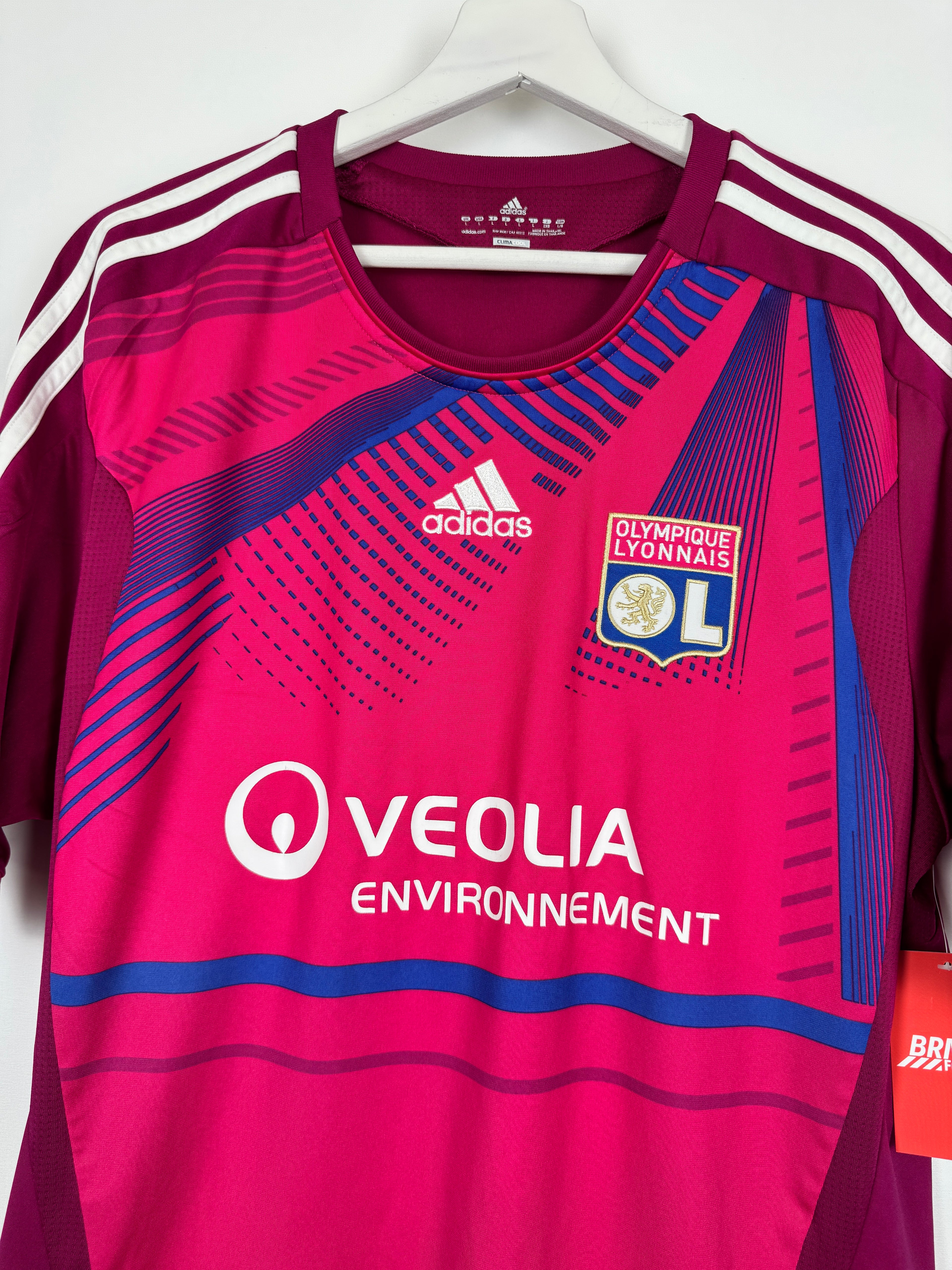 OLYMPIQUE LYONNAIS 2011/2012 THIRD FOOTBALL JERSEY - PJANIC #8 (L)