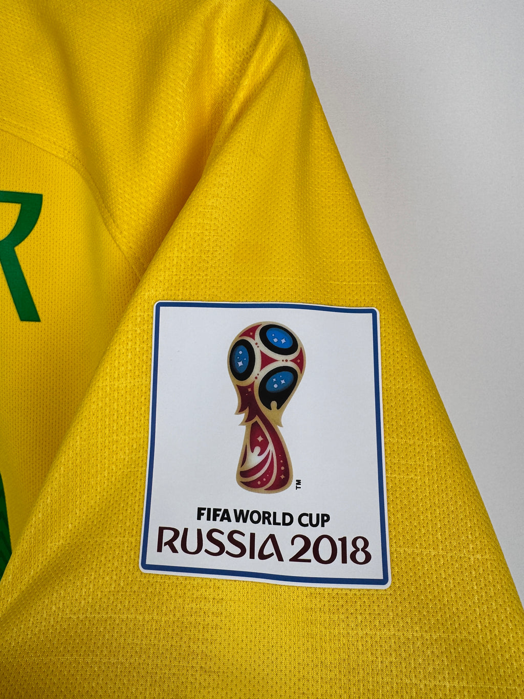MAILLOT DE FOOTBALL BRÉSIL 2018 DOMICILE - NEYMAR JR #10 (S)