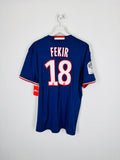 OLYMPIQUE LYONNAIS 2016/2017 AWAY FOOTBALL SHIRT - FEKIR #18 (L)