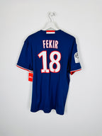 OLYMPIQUE LYONNAIS 2016/2017 AWAY FOOTBALL SHIRT - FEKIR #18 (L)