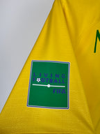 MAILLOT DE FOOTBALL BRÉSIL 2018 DOMICILE - NEYMAR JR #10 (S)