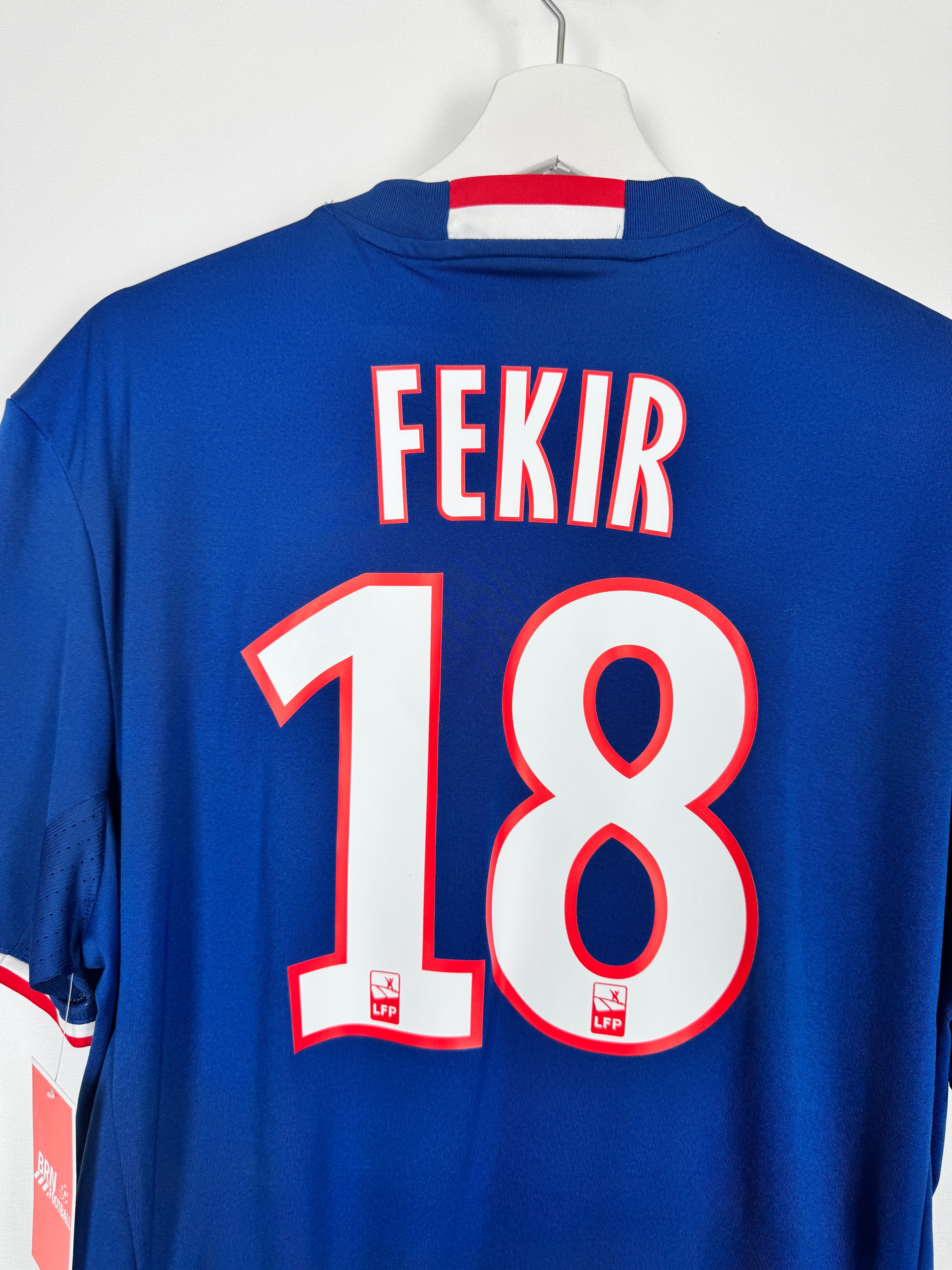 OLYMPIQUE LYONNAIS 2016/2017 AWAY FOOTBALL SHIRT - FEKIR #18 (L)
