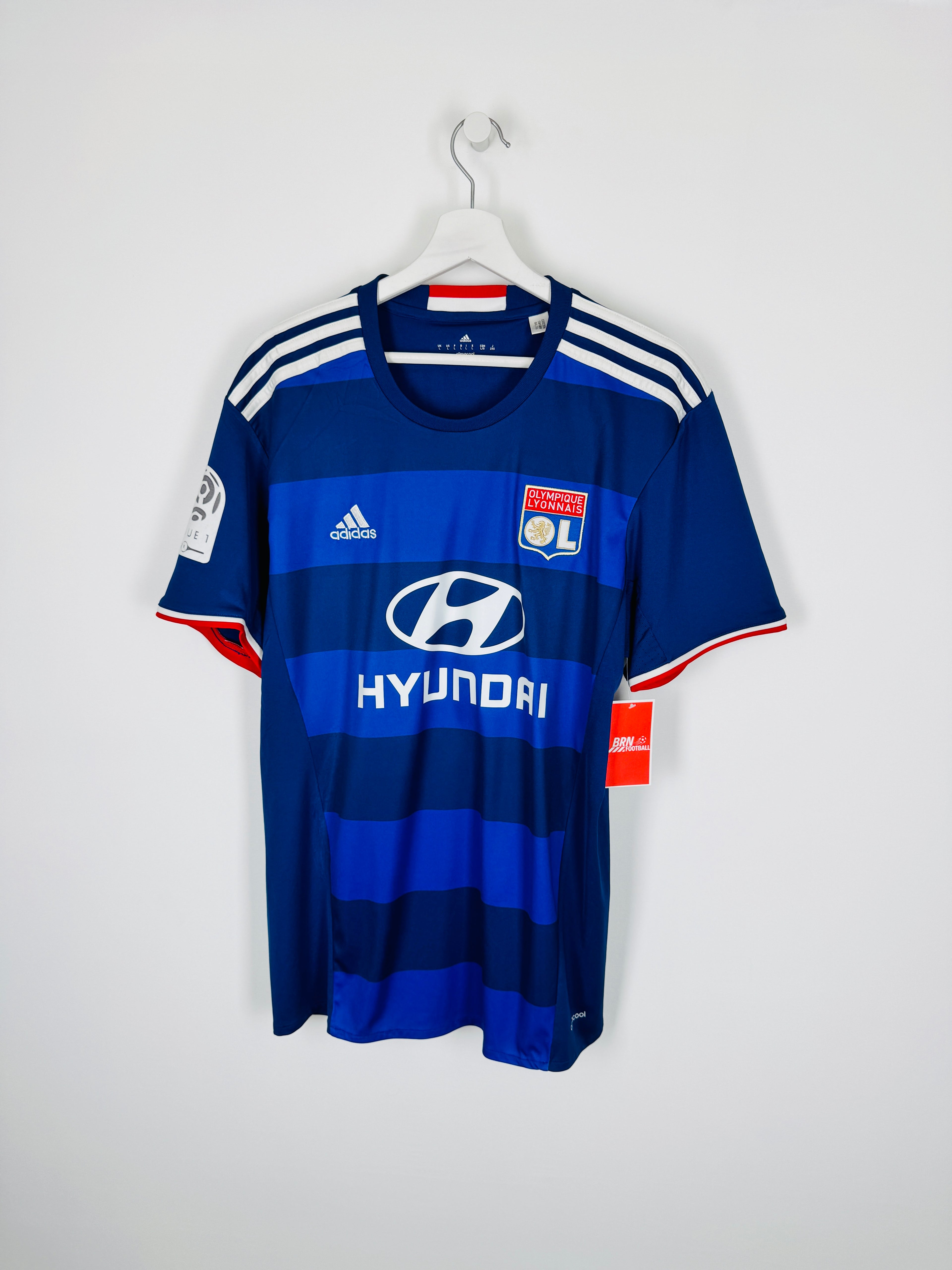 OLYMPIQUE LYONNAIS 2016/2017 AWAY FOOTBALL SHIRT - FEKIR #18 (L)